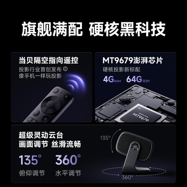 用 当贝F7 Pro家庭娱乐全能王！麻将胡了实用性最高的客厅投影仪哪款好